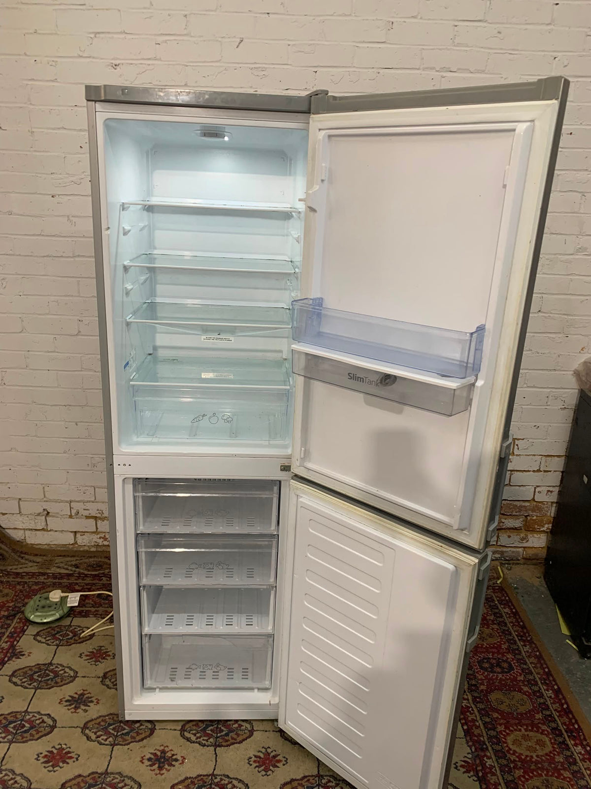 Beko Grey Fridge Freezer