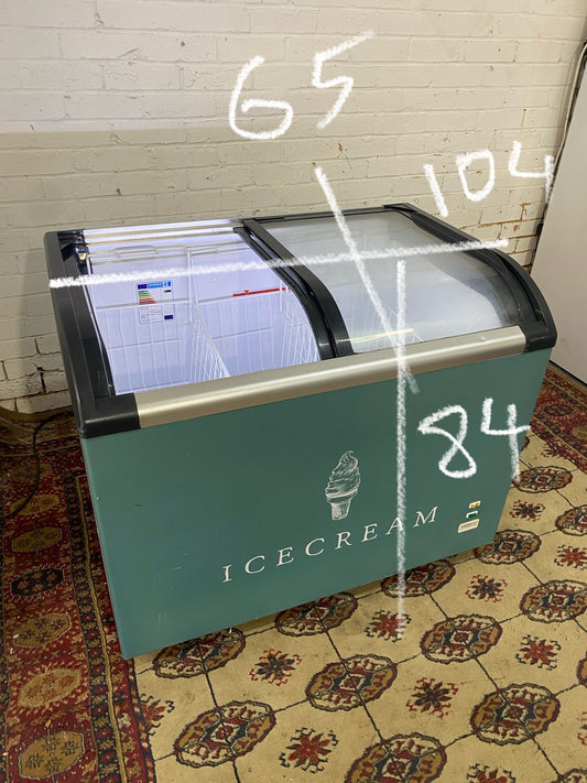 Beautiful Display Large Commercial Ice Cream Chest Freezer For Sale
