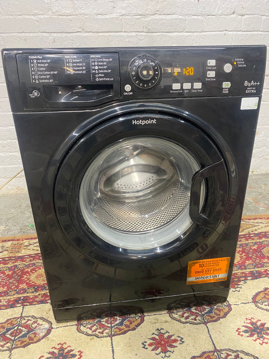 HotPoint Black 8KG Washing Machine