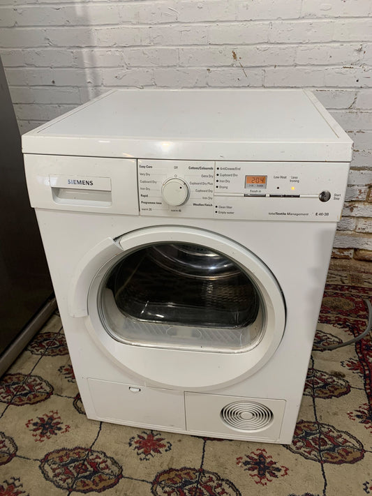 Siemens Glass Door Condenser Dryer