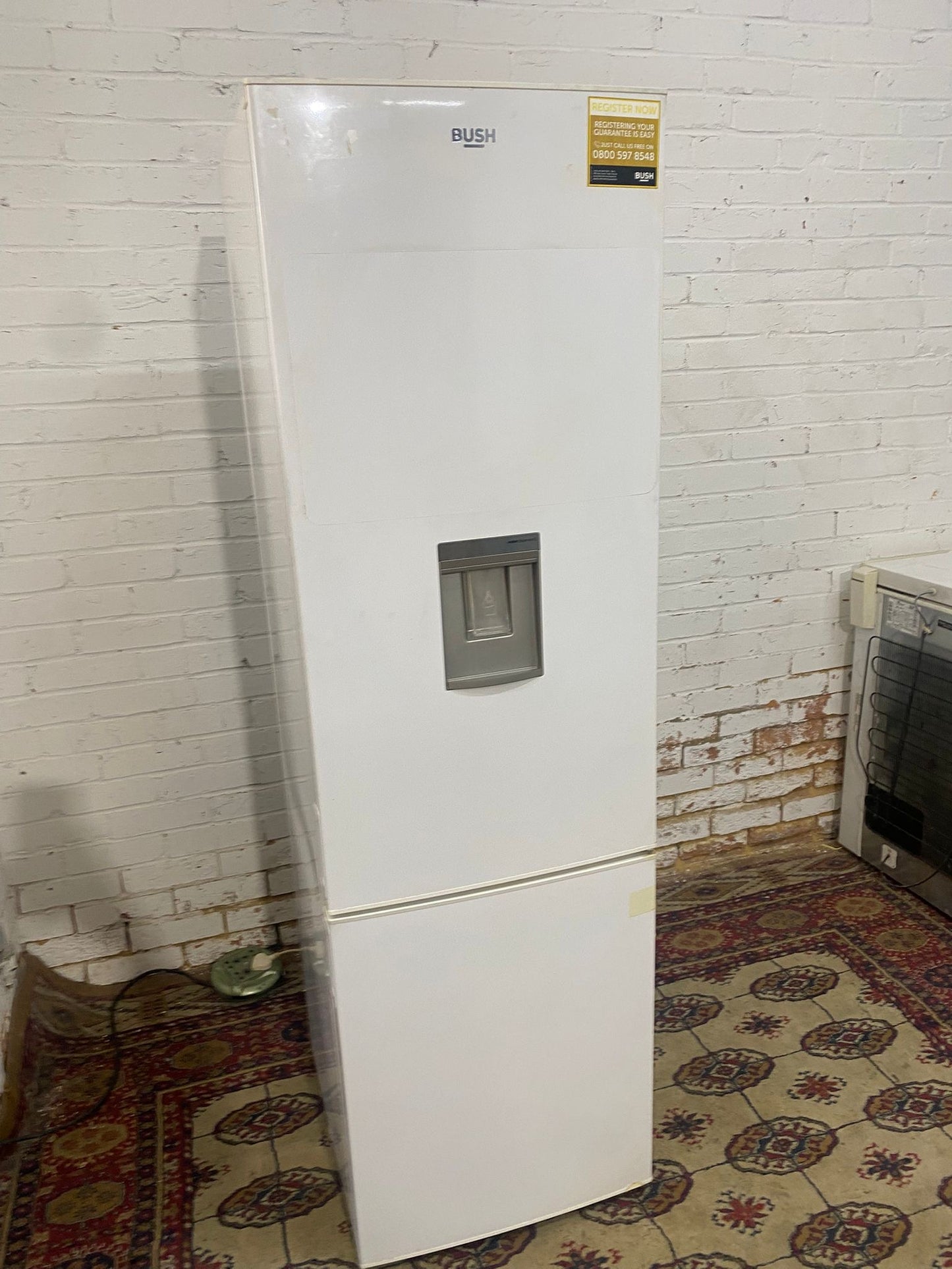 Tall Bush White Fridge Freezer With Water Dispenser For Sale