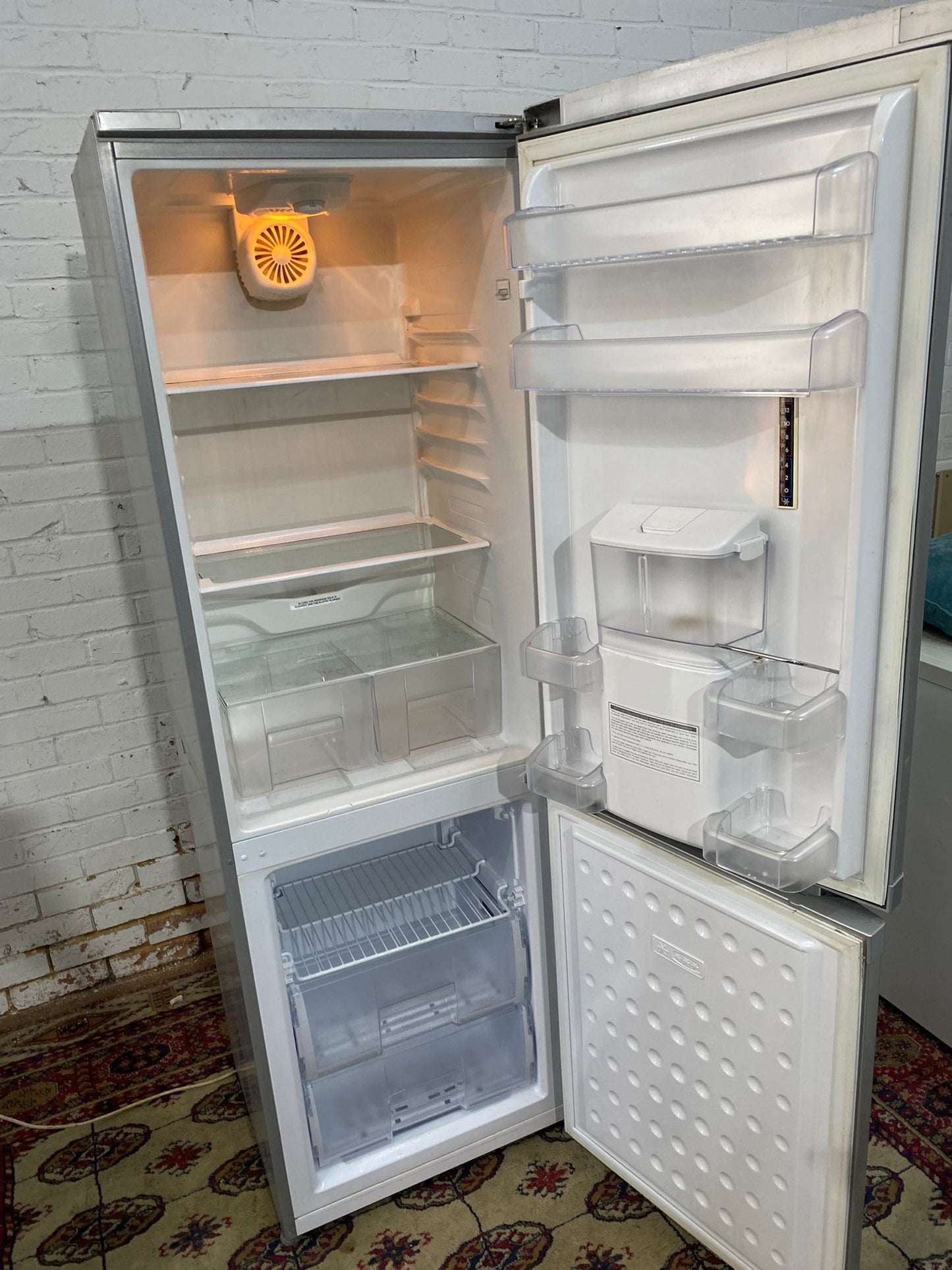 Tall Beko Grey Fridge Freezer For Sale