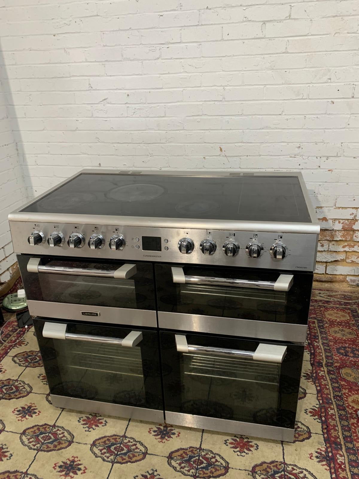 100CM Leisure Stainless Steel Electric Ceramic Cooker With Double Oven/Grill For Sale