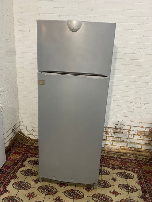 Indesit 70 CM Wide Grey Fridge Freezer On Top For Sale