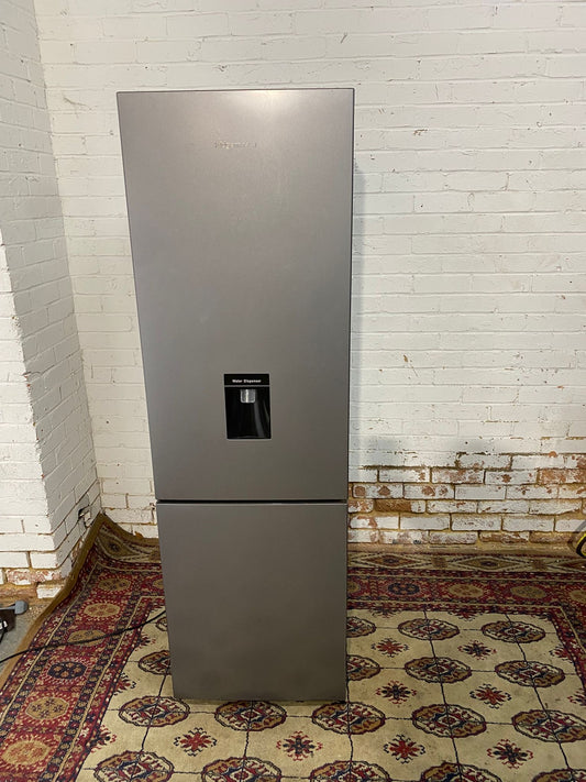 FridgeMaster Datk Grey Water Dispenser Fridge Freezer For Sale