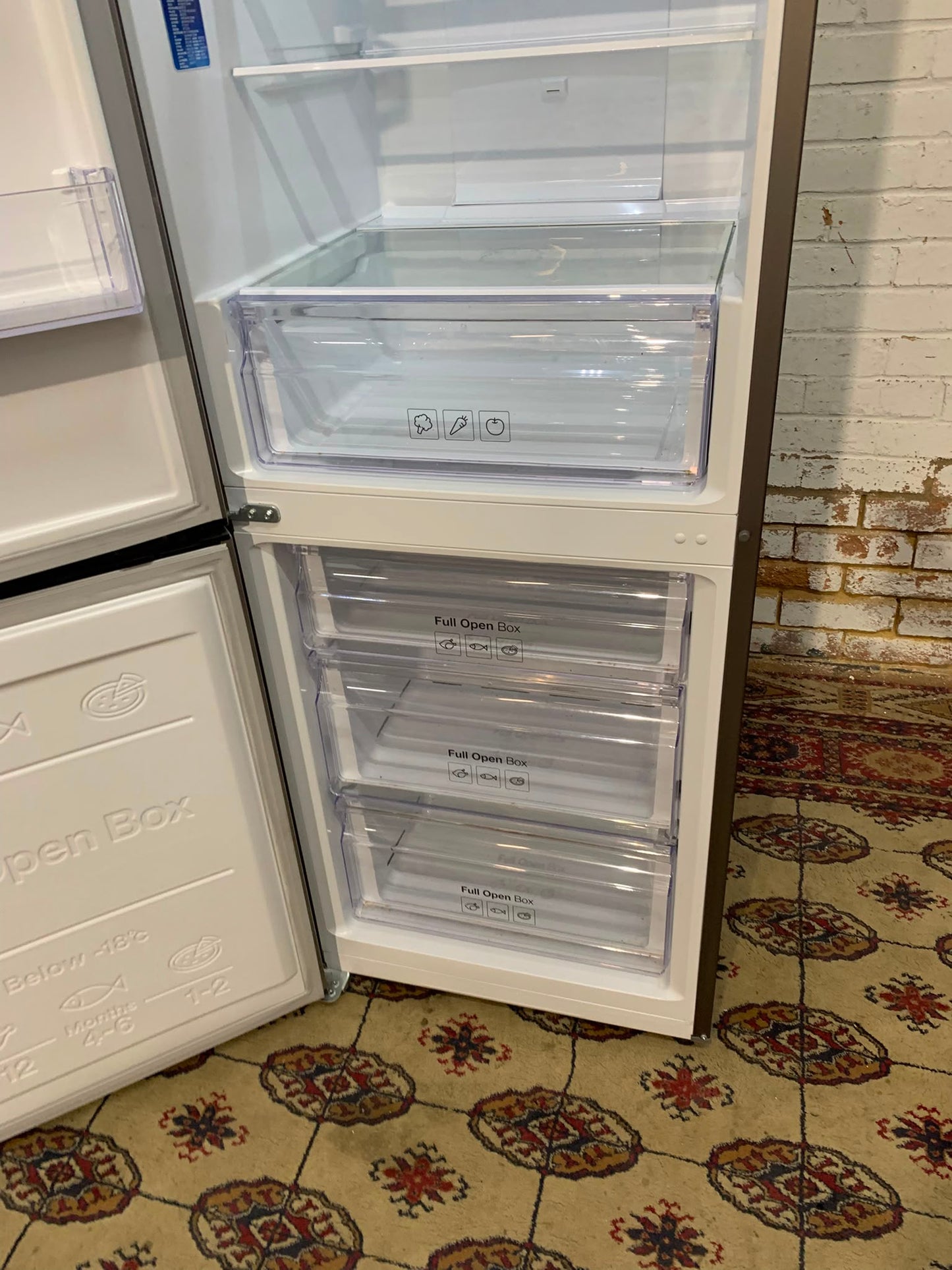 Samsung Grey Digital Inverter Fridge Freezer For Sale