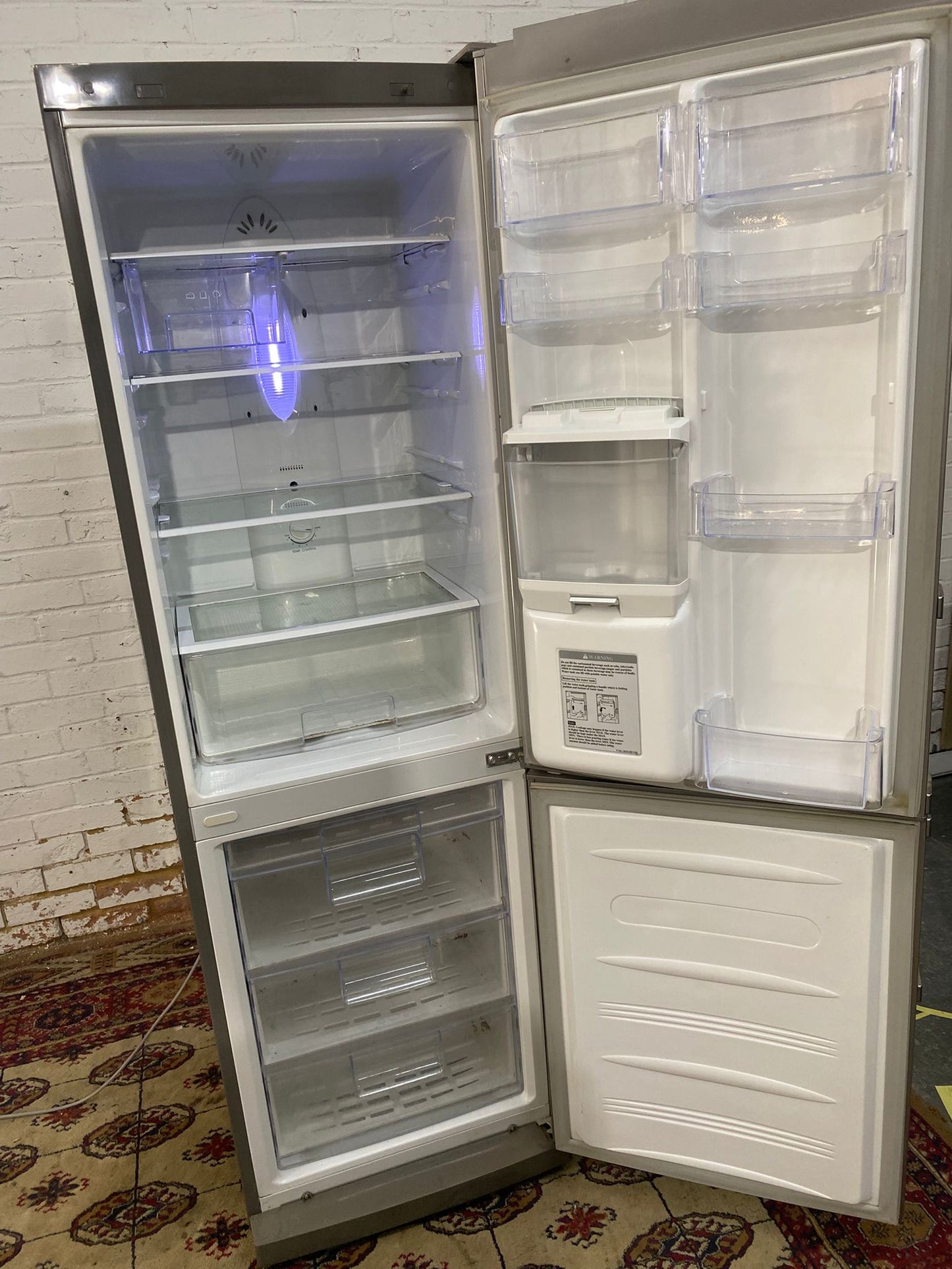LG Grey Fridge Freezer With Water Dispenser For Sale