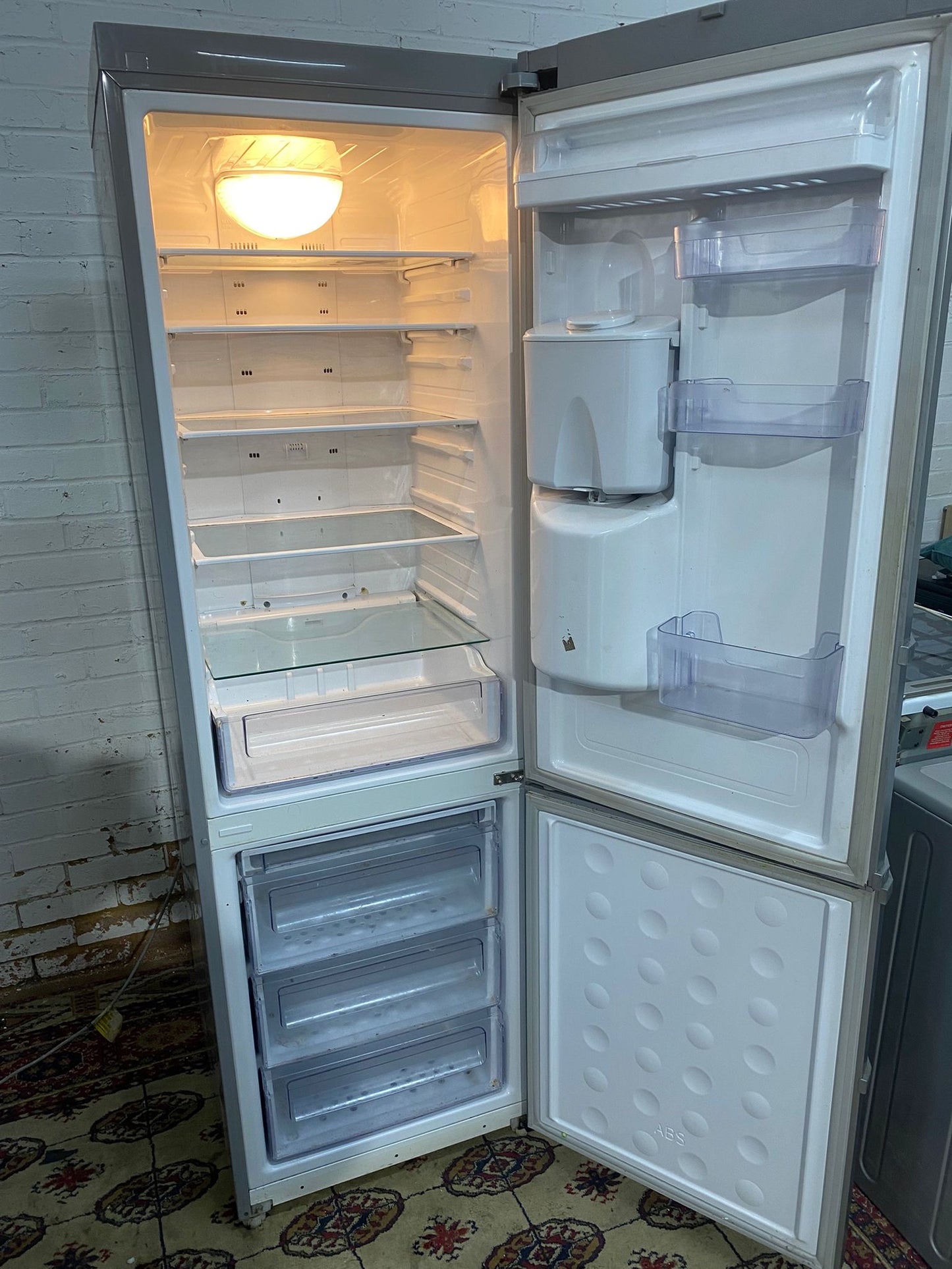Tall Samsung Grey Fridge Freezer For Sale