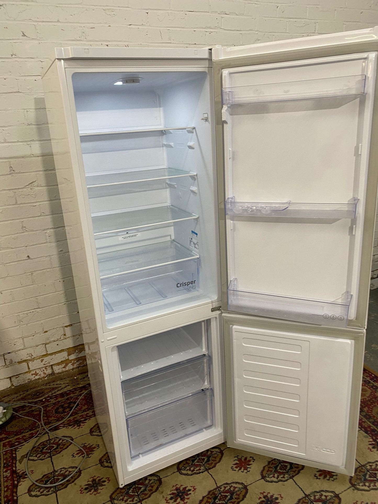 Tall 170CM Beko White Fridge Freezer For Sale