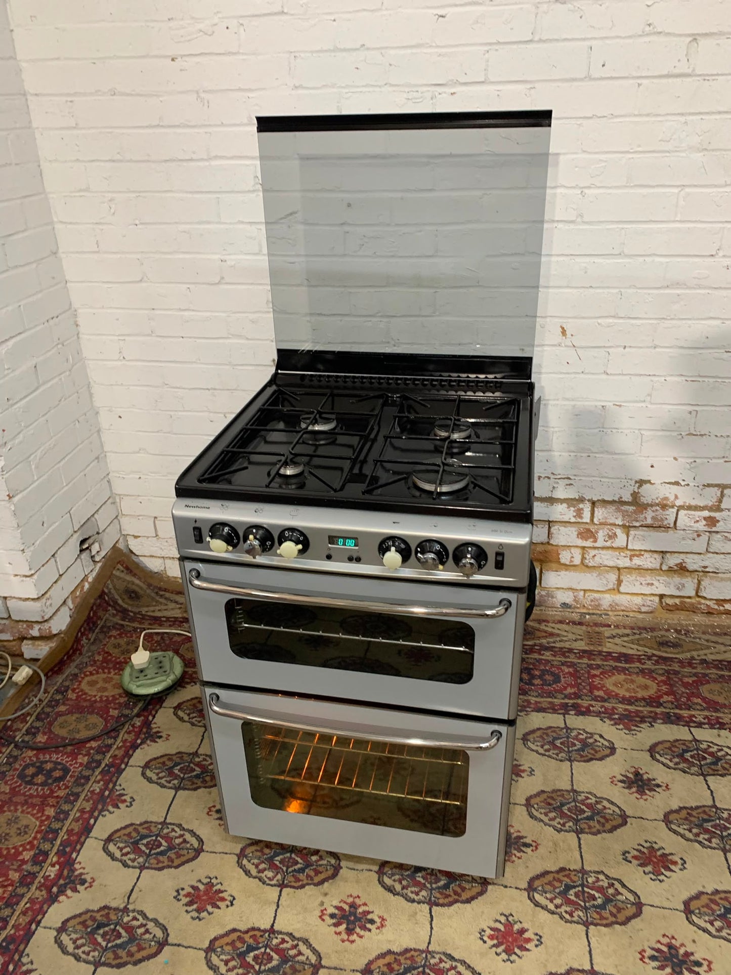 NEWHOME 60CM Grey Gas Cooker With Oven/Grill For Sale