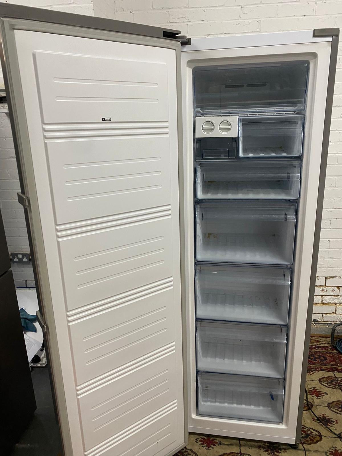 185CM Kenwood Standing Freezer Stainless Steel For Sale