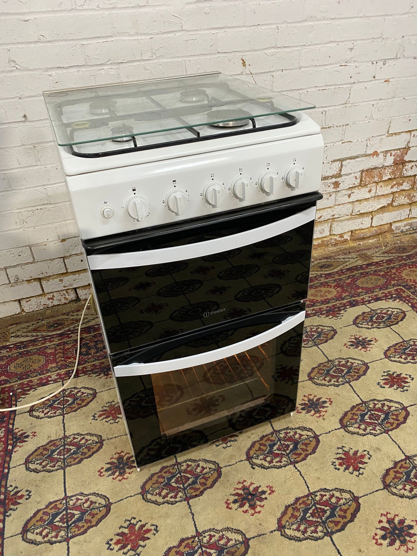 Beautiful 50 CM Indesit Gas Cooker With Oven/Grill For Sale