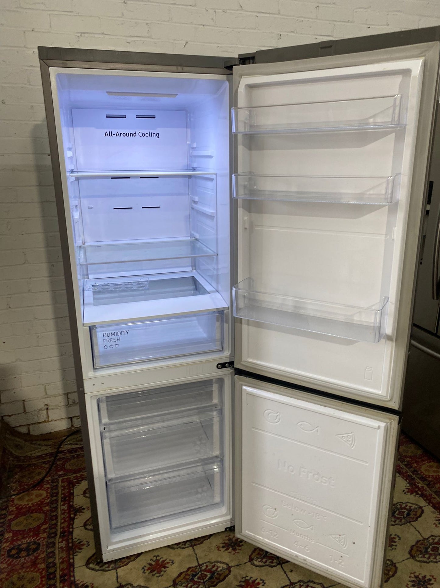 Samsung Grey Fridge Freezer For Sale