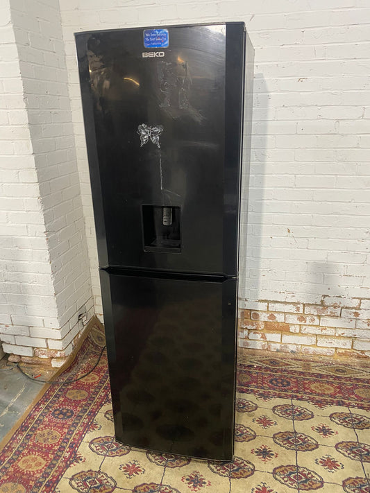Beko Black Fridge Freezer For Sale