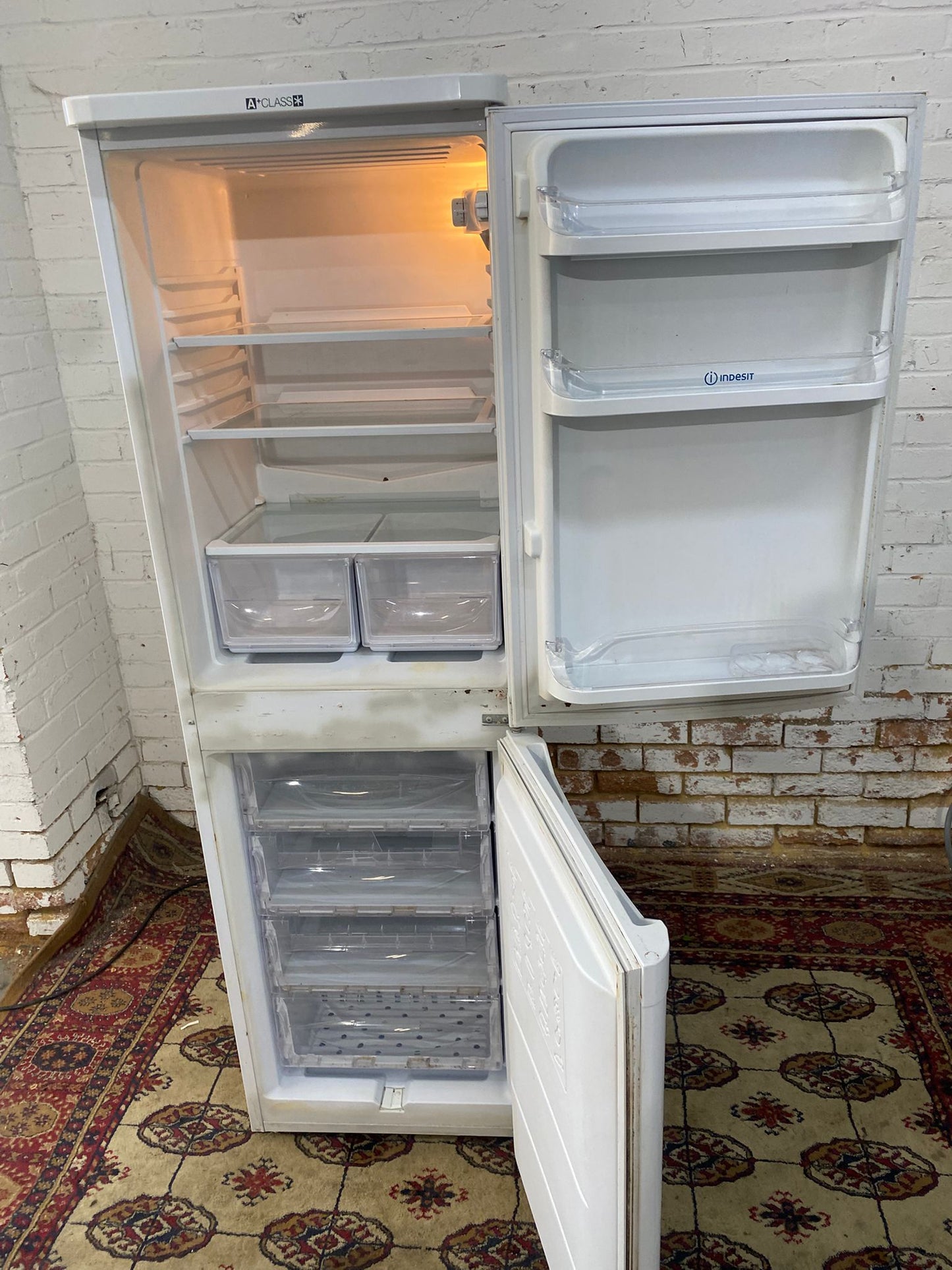 Tall Indesit Fridge Freezer For Sale