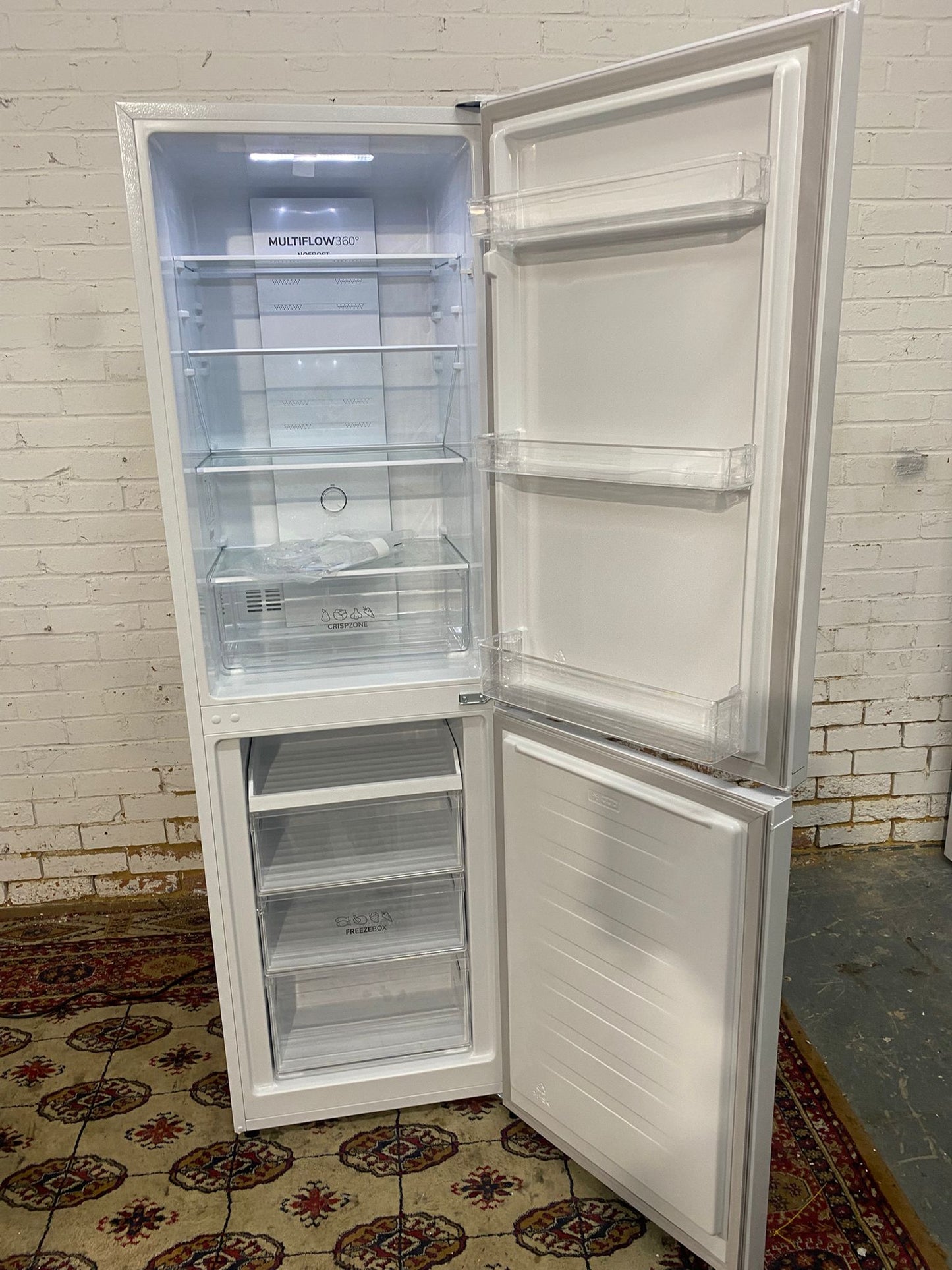 TopBrand Fridge Master White Frost Free Fridge Freezer For Sale
