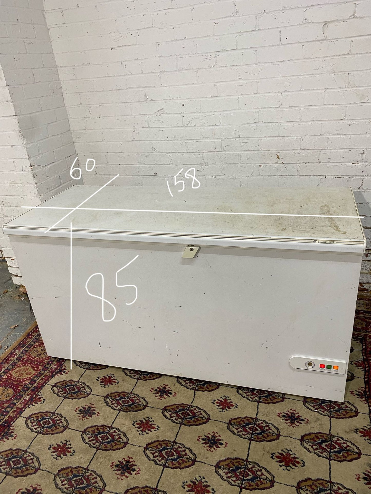 🚚SKANDILUXE Brand 480L Chest Freezer For Sale