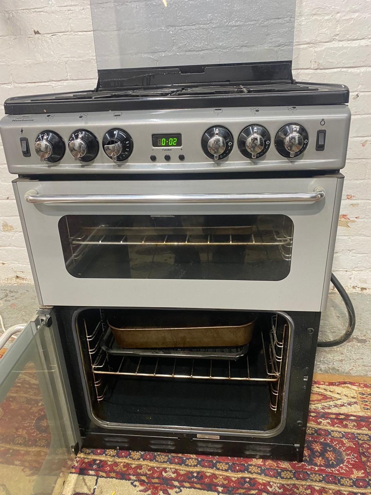 Beautiful 60CM Grey Gas Cooker With Grill/Oven For Sale