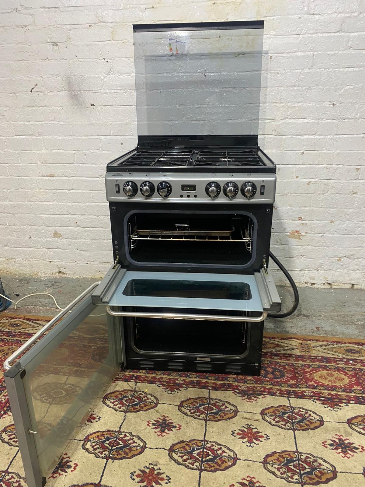 Beautiful 60CM Grey Gas Cooker With Grill/Oven For Sale