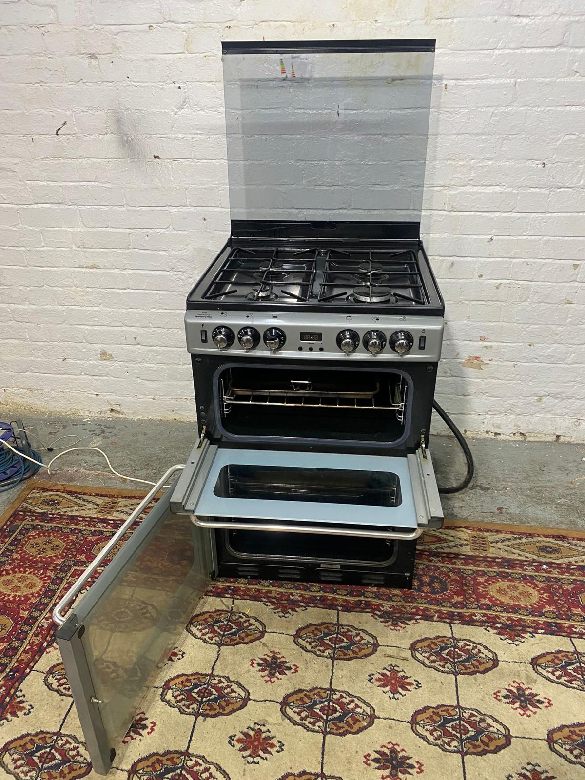 Beautiful 60CM Grey Gas Cooker With Grill/Oven For Sale
