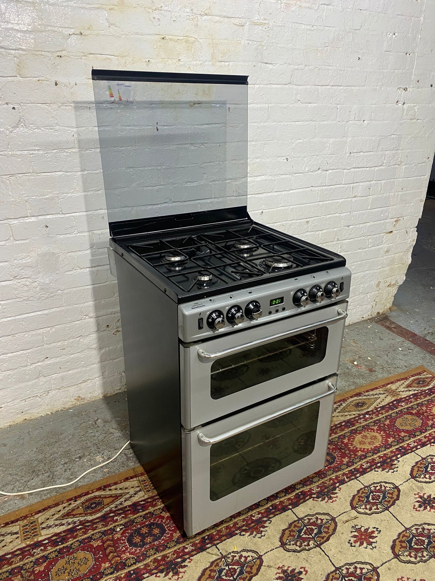 Beautiful 60CM Grey Gas Cooker With Grill/Oven For Sale