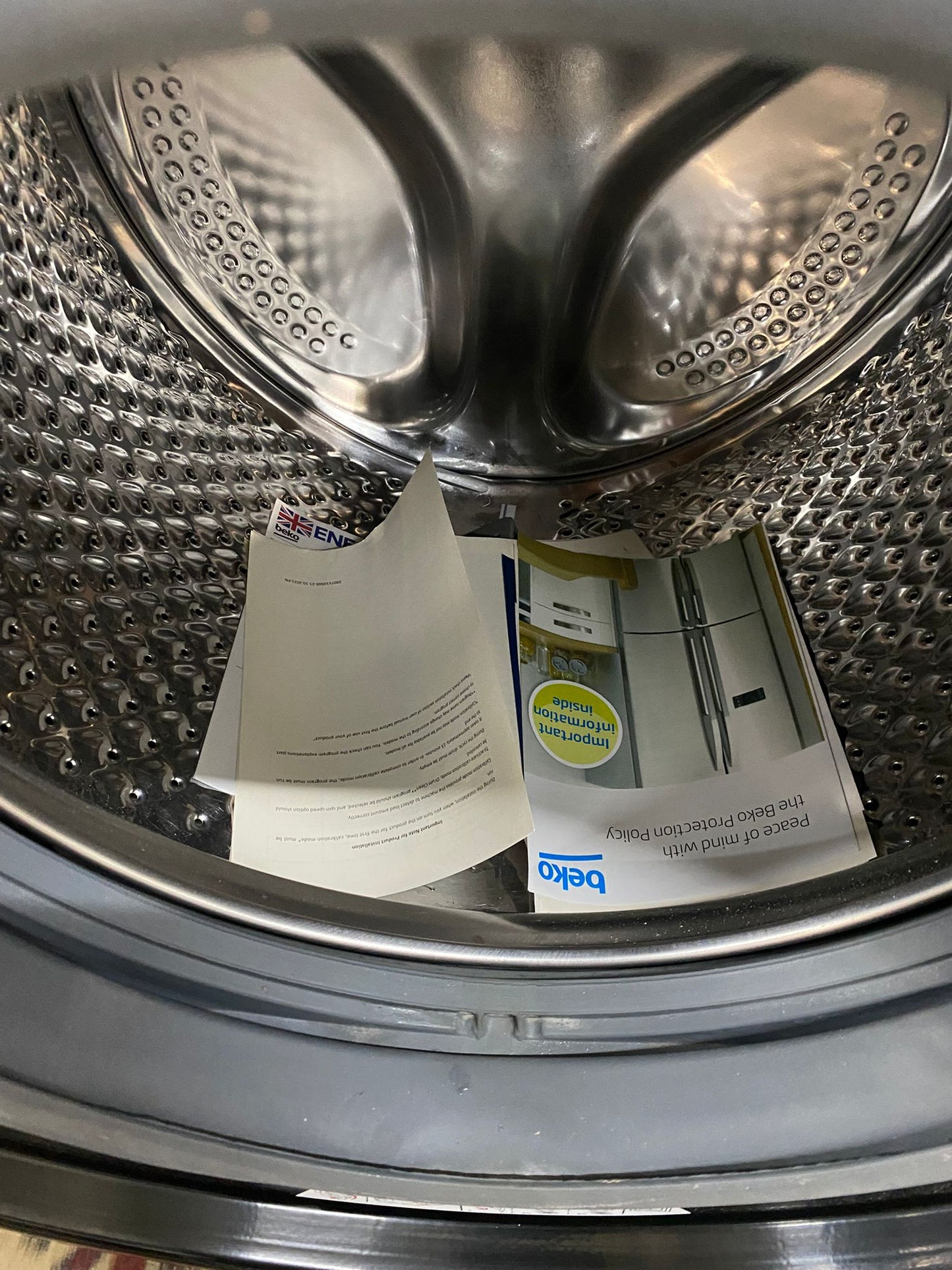 🚚Beautiful Beko Black 9KG Washing Machine For Sale