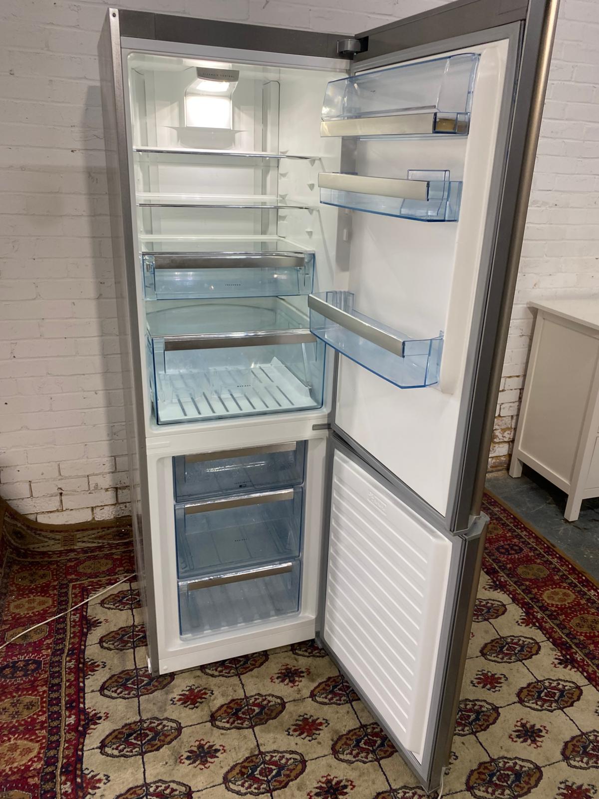 AEG Stainless Steel Frost Free Fridge Freezer