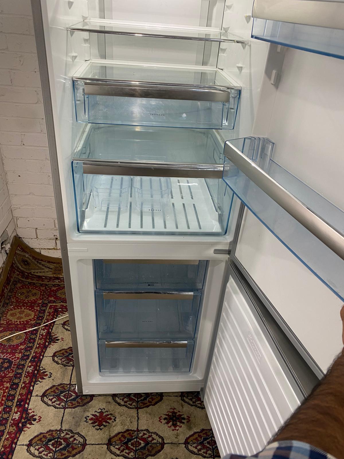 AEG Stainless Steel Frost Free Fridge Freezer