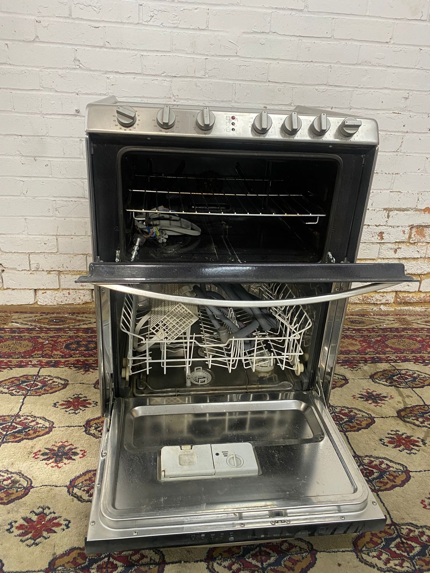 Beautiful Stainless Steel Candy 3 In 1 60CM Ceramic Oven With Dishwasher UnderNeat For Sale