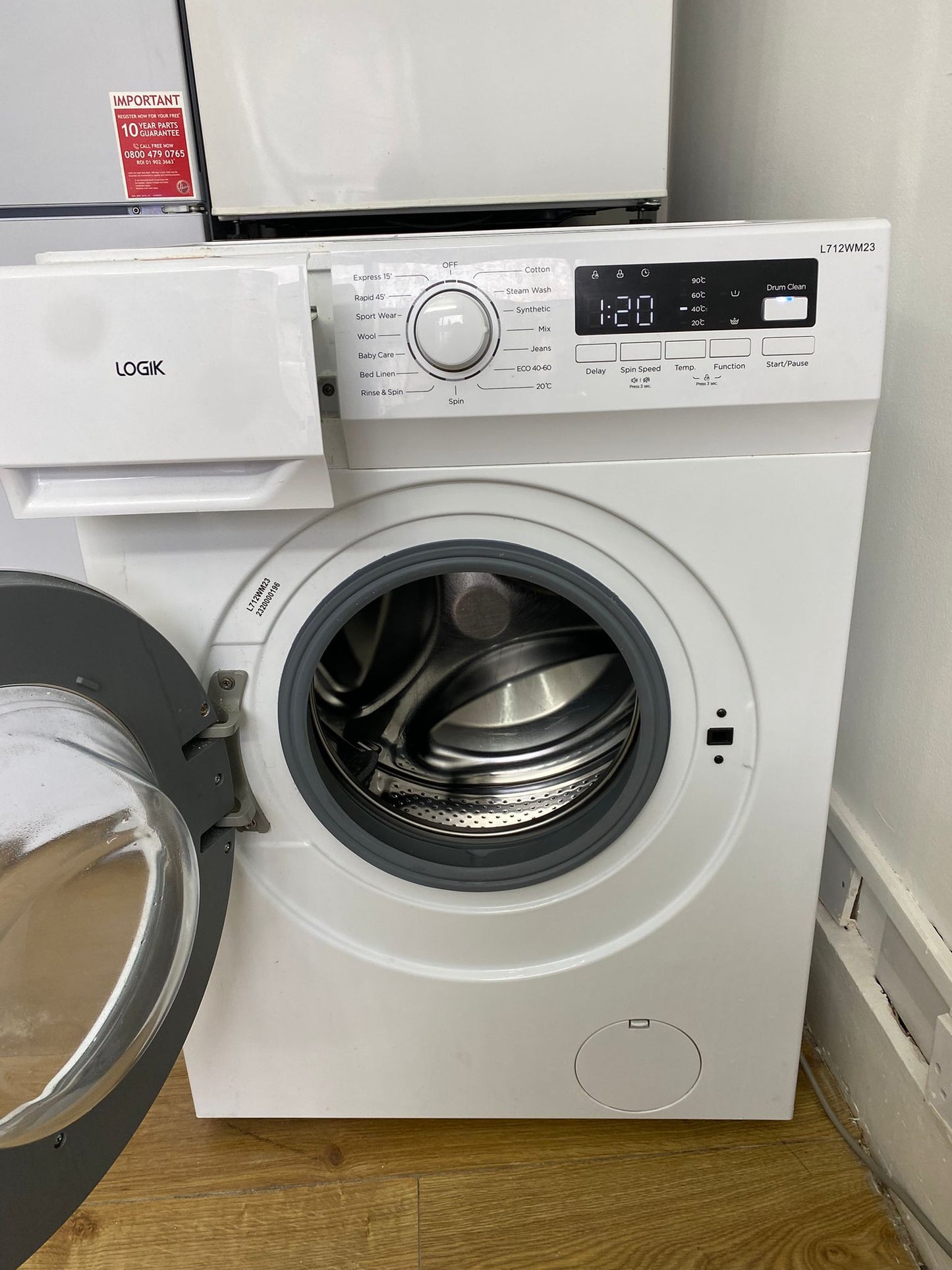 🚚Logik Latest Model 7KG Slimline Washing For Sale