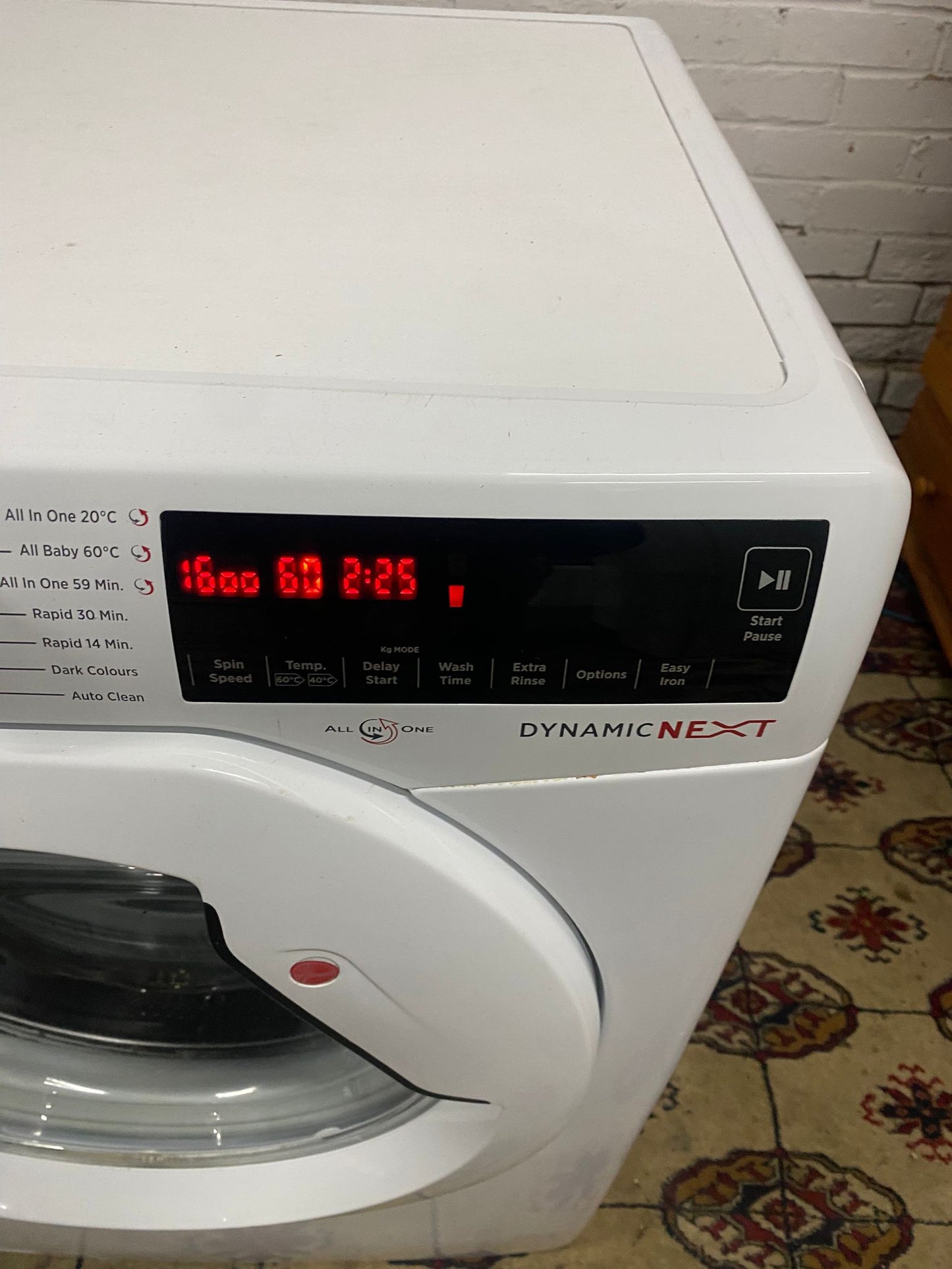 🚚Beautiful Hoover 10KG White Washing machine For Sale
