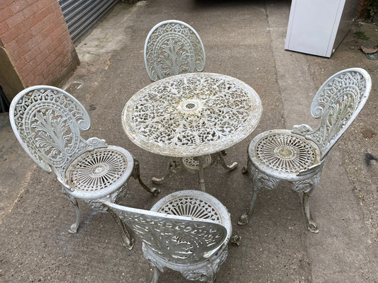 ✅🚐🚐Garden Patio Set Round Table With 4 Chairs