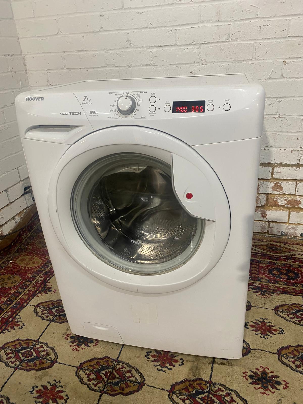 🚚Beautiful Hoover A+ 7KG Washing Machine For Sale