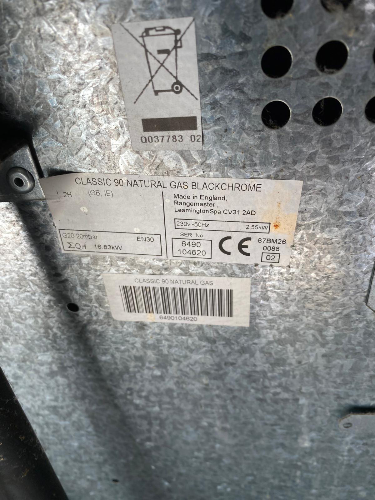 FREE DELIVERY RangeMaster 90 CM 5Burners Gas Cooker With Oven/Grill For Sale