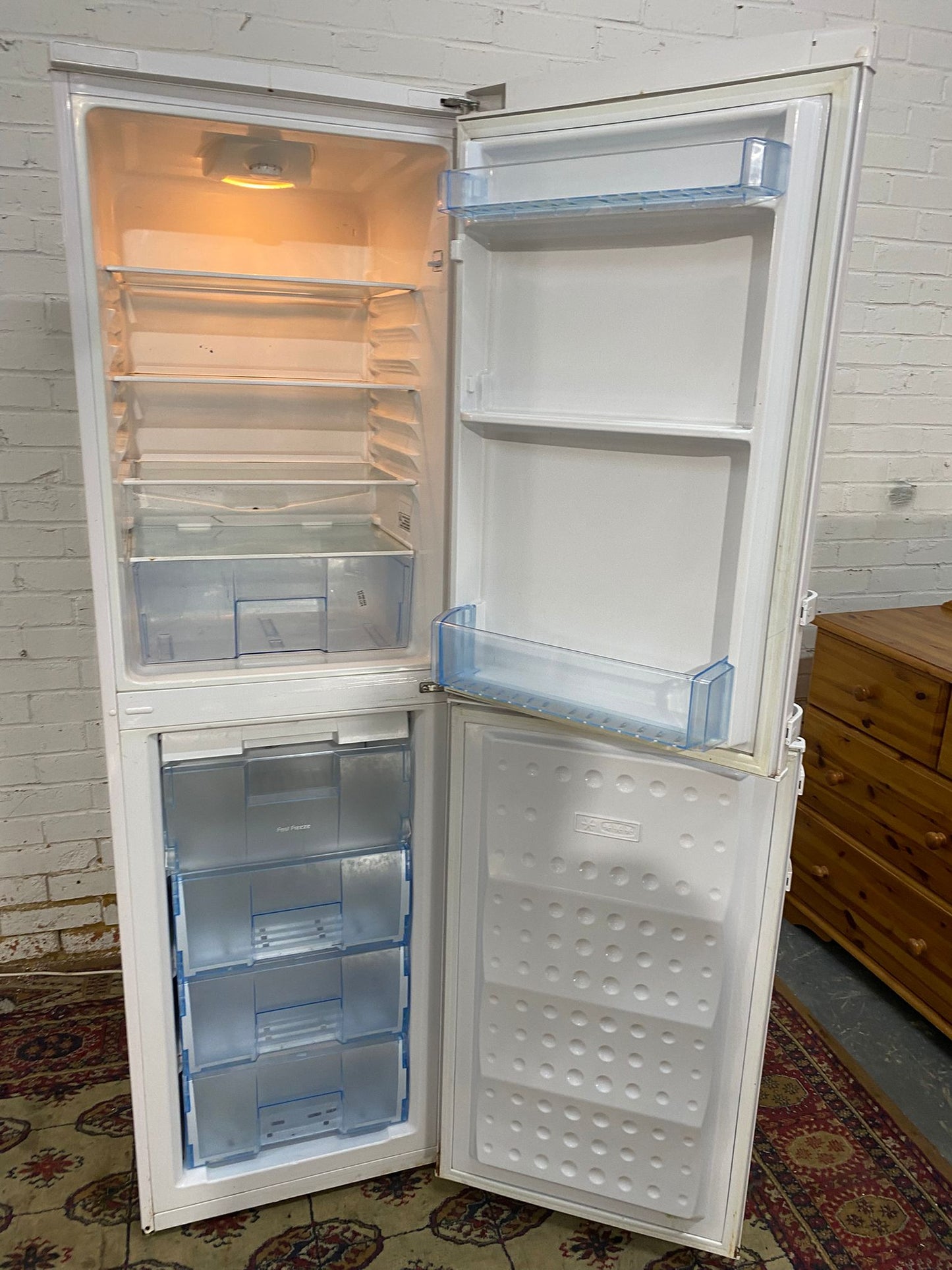 Tall 180CM Beko Fridge Freezer Frost Free For Sale