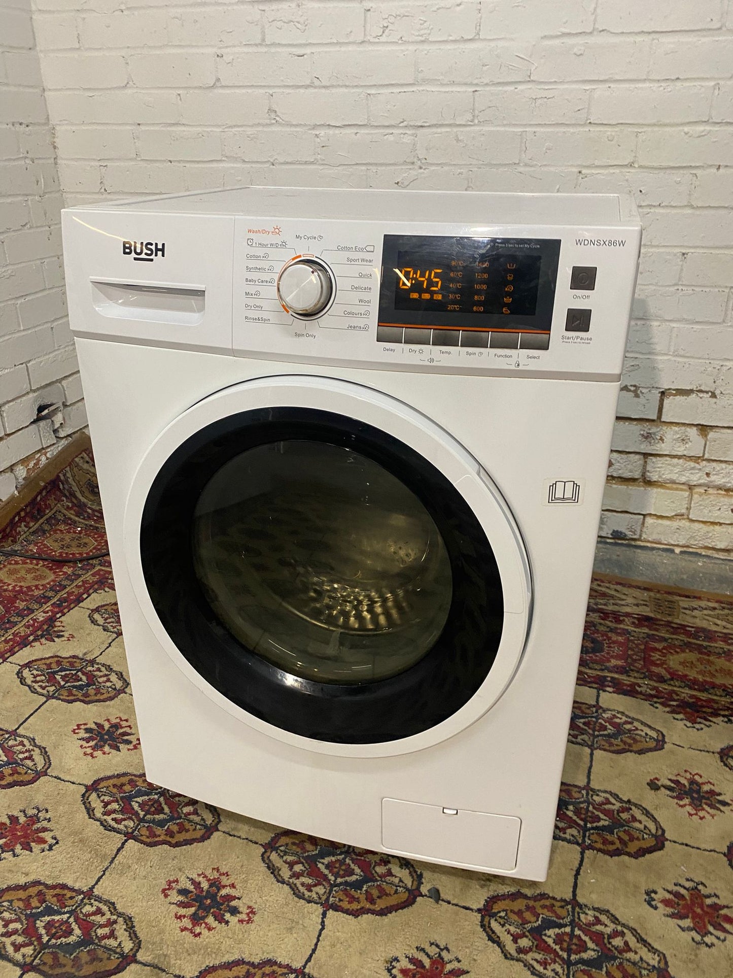 FREE DELIVERY Beautiful Bush Combo Washer Dryer For Sale