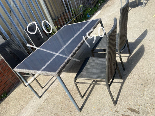 ✅🚚Beautiful Branded Rattan Garden Set For Sale