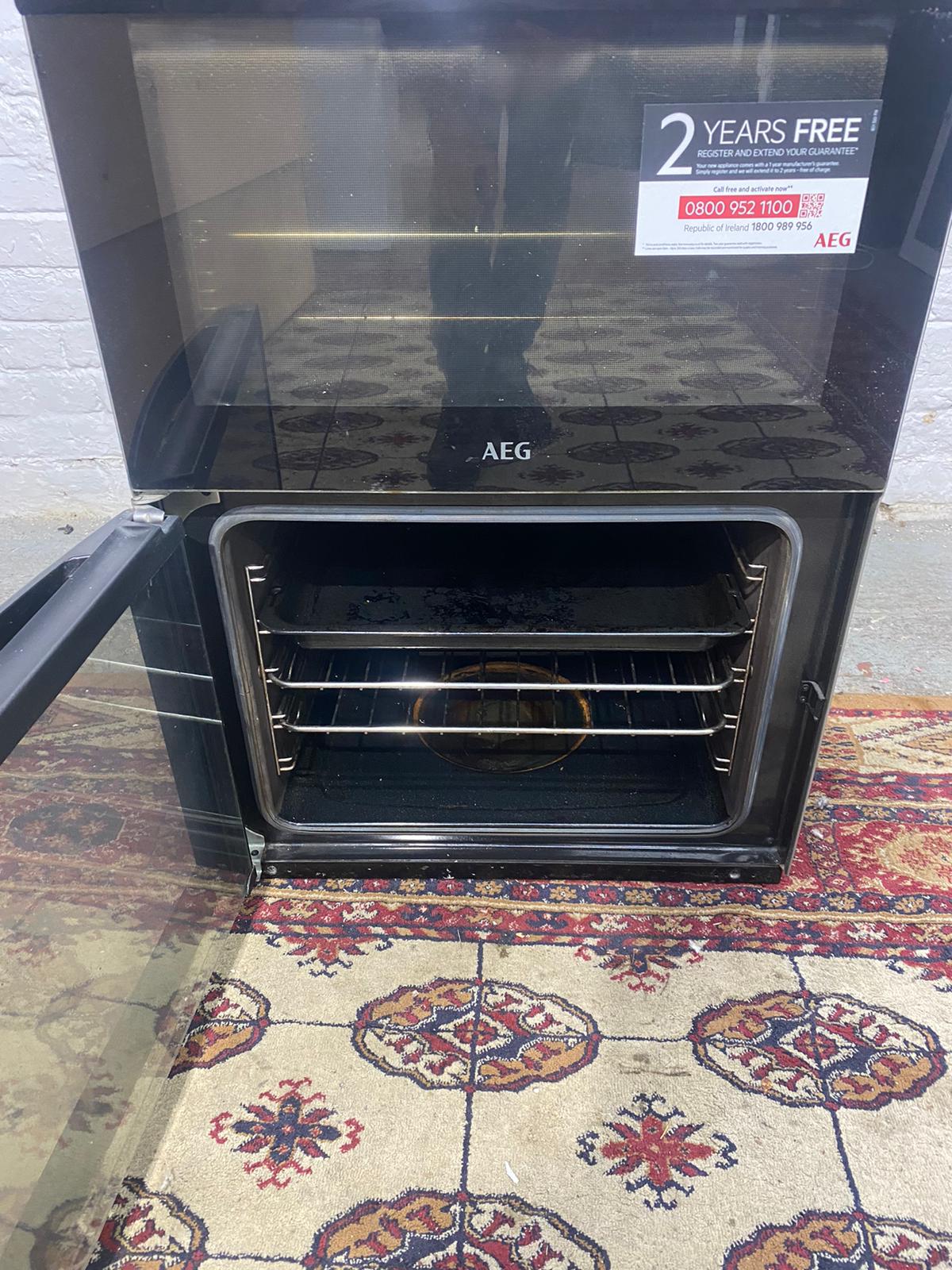 Beautiful 60CM AEG StainLess Steel Ceramic Electric Cooker With Dual Grill/Oven