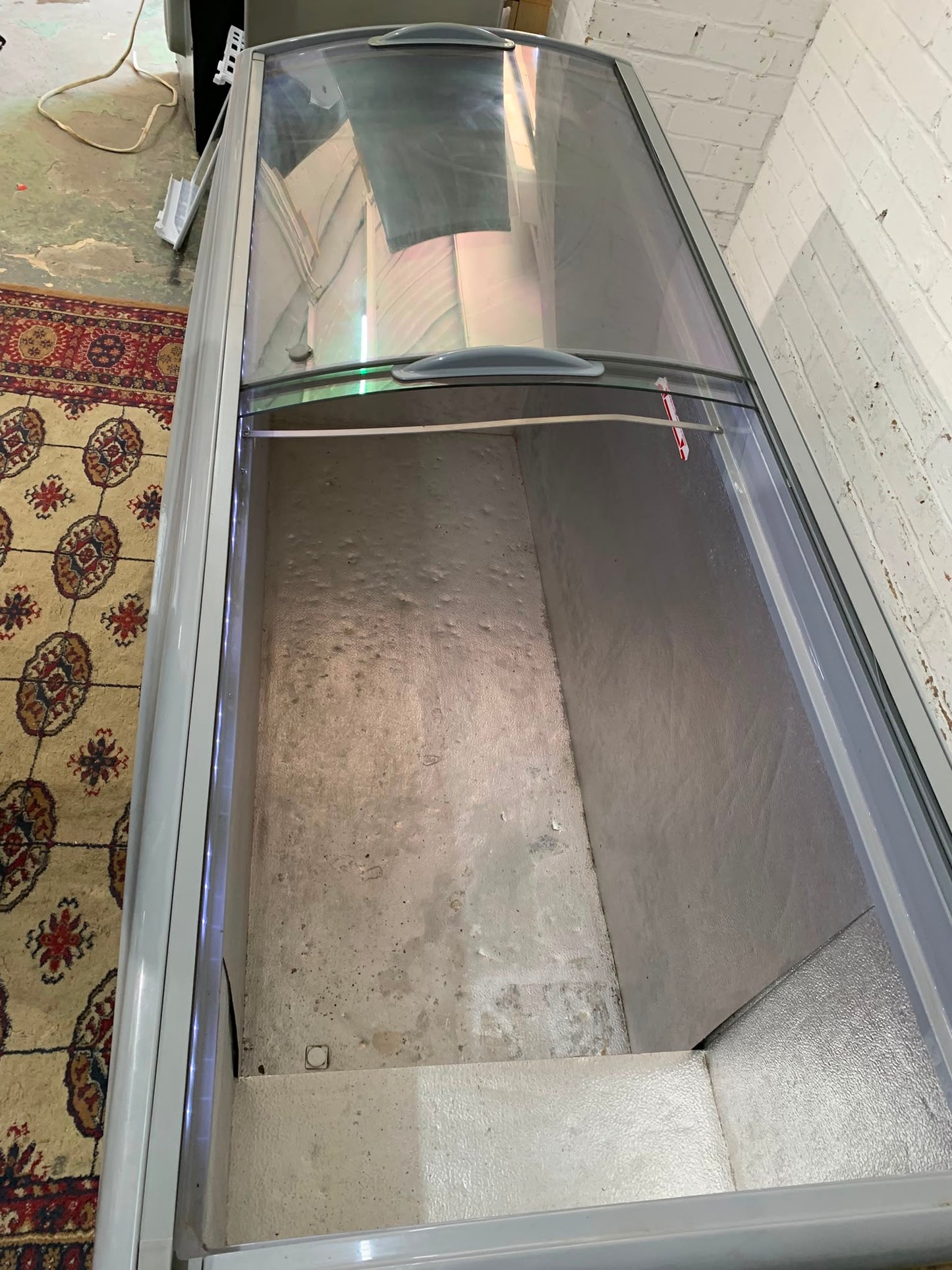 1.7M Long Commercial Glass Chest Freezer For Sale