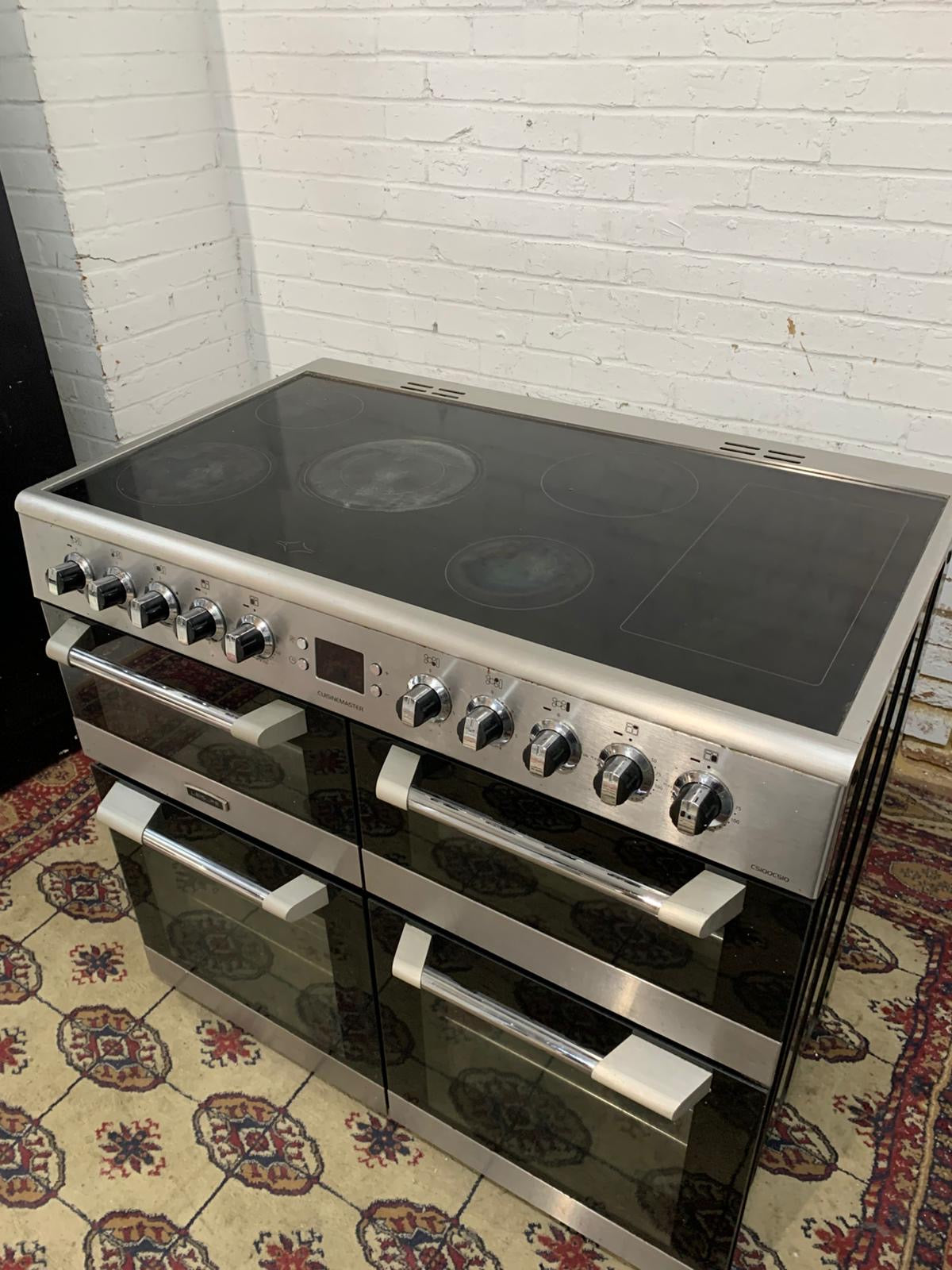 100CM Leisure Stainless Steel  Electric Ceramic Cooker With Double Oven/Grill For Sale