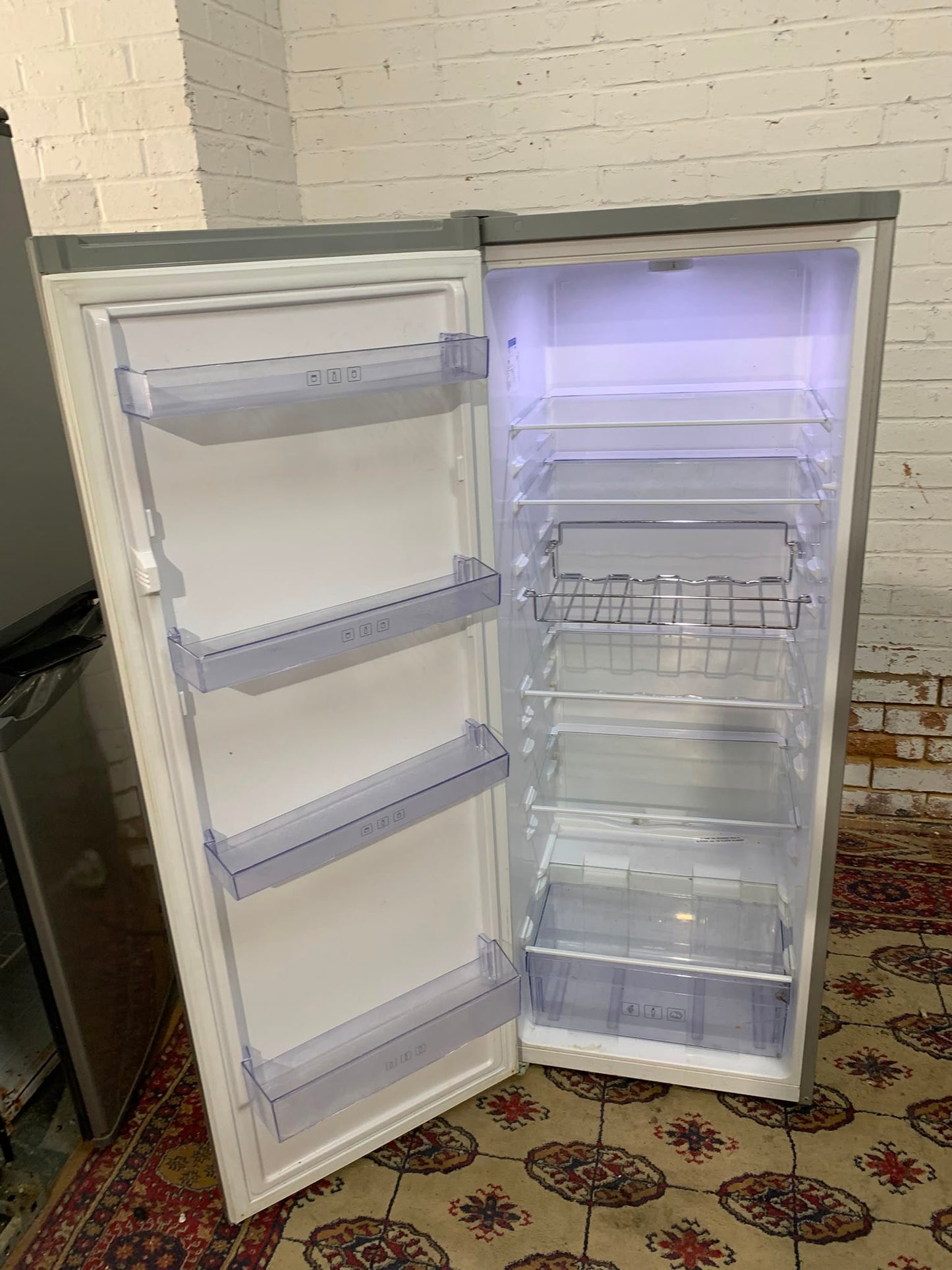 Grey Standing Fridge Only For Sale
