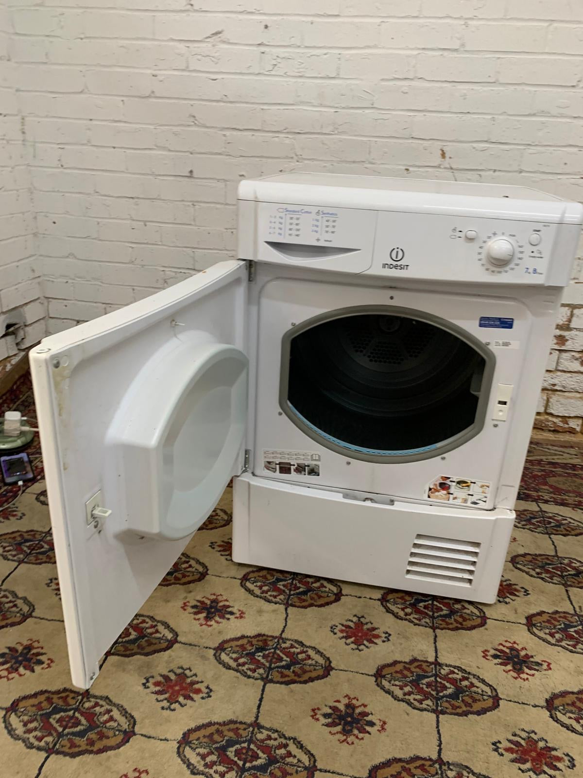 Indesit White  Condenser Dryer For Sale