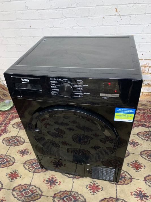 Beko Black Condenser Dryer (video available)