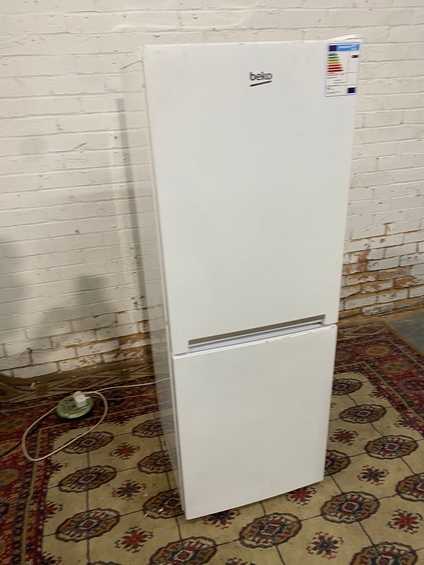 Beko White Fridge Freezer For Sale