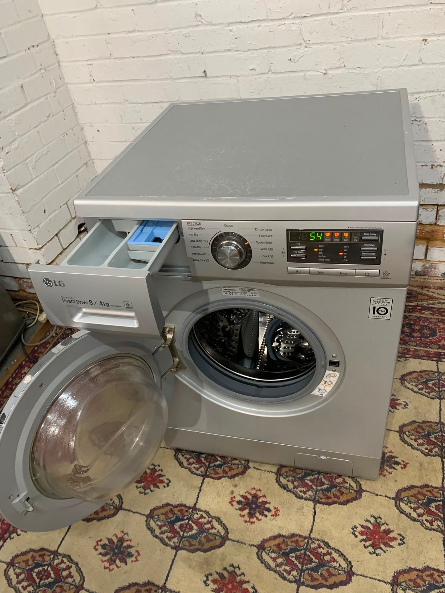 LG Direct Drive Technology Washer Dryer 8/4KG For Sale