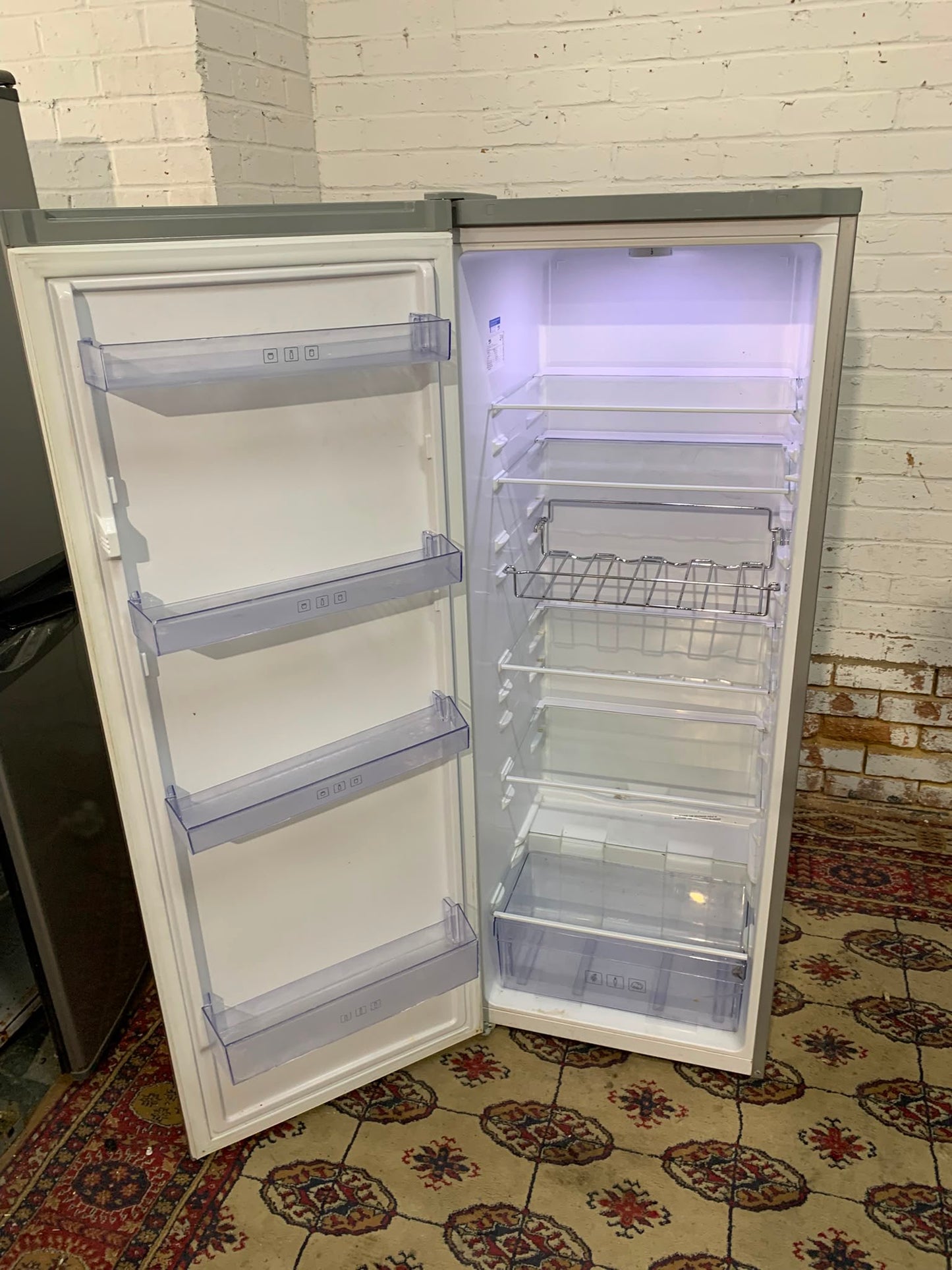 Grey Standing Fridge Only For Sale