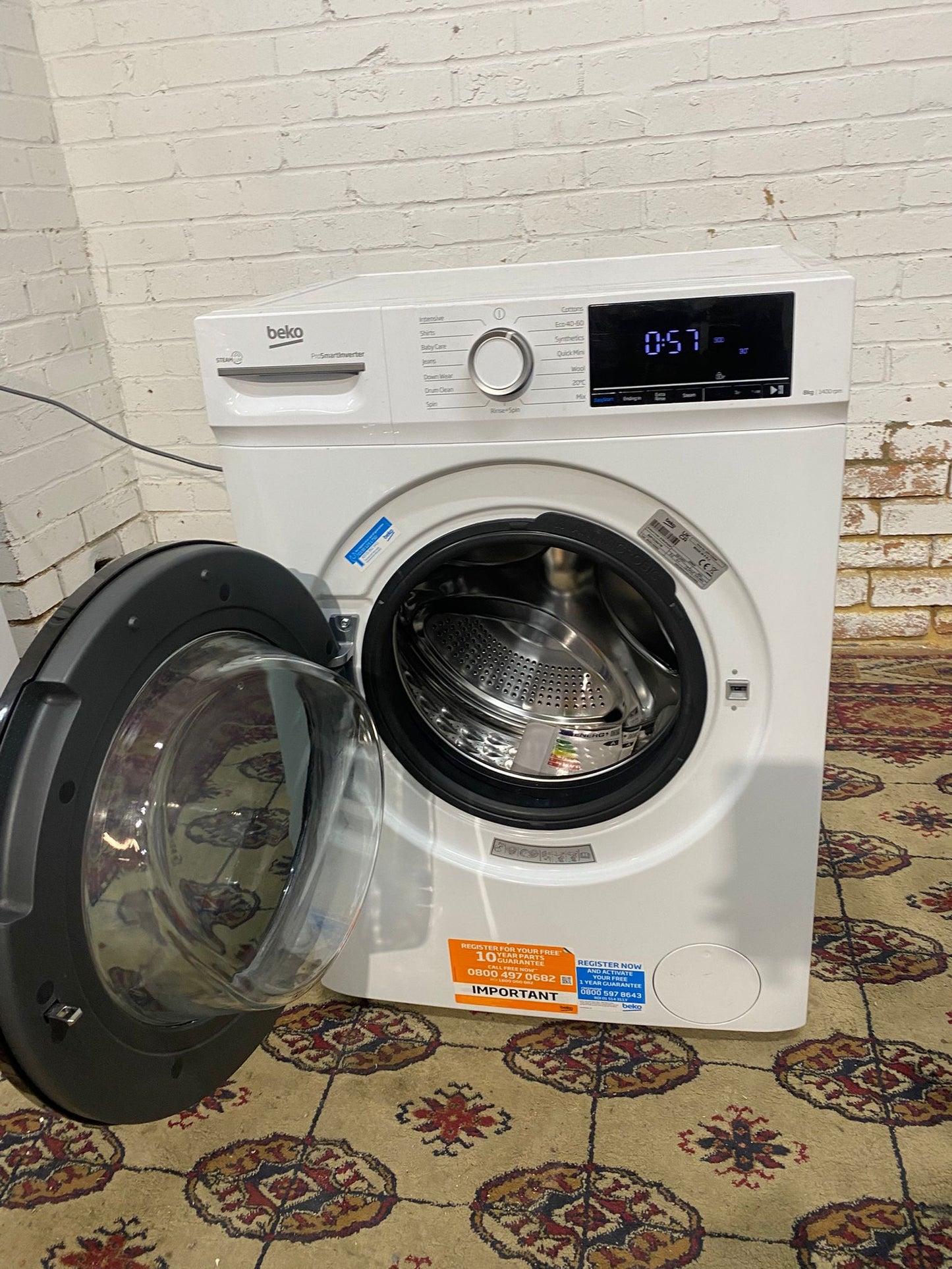 🚚Beautiful Beko 8Kg Washing Machine For Sale