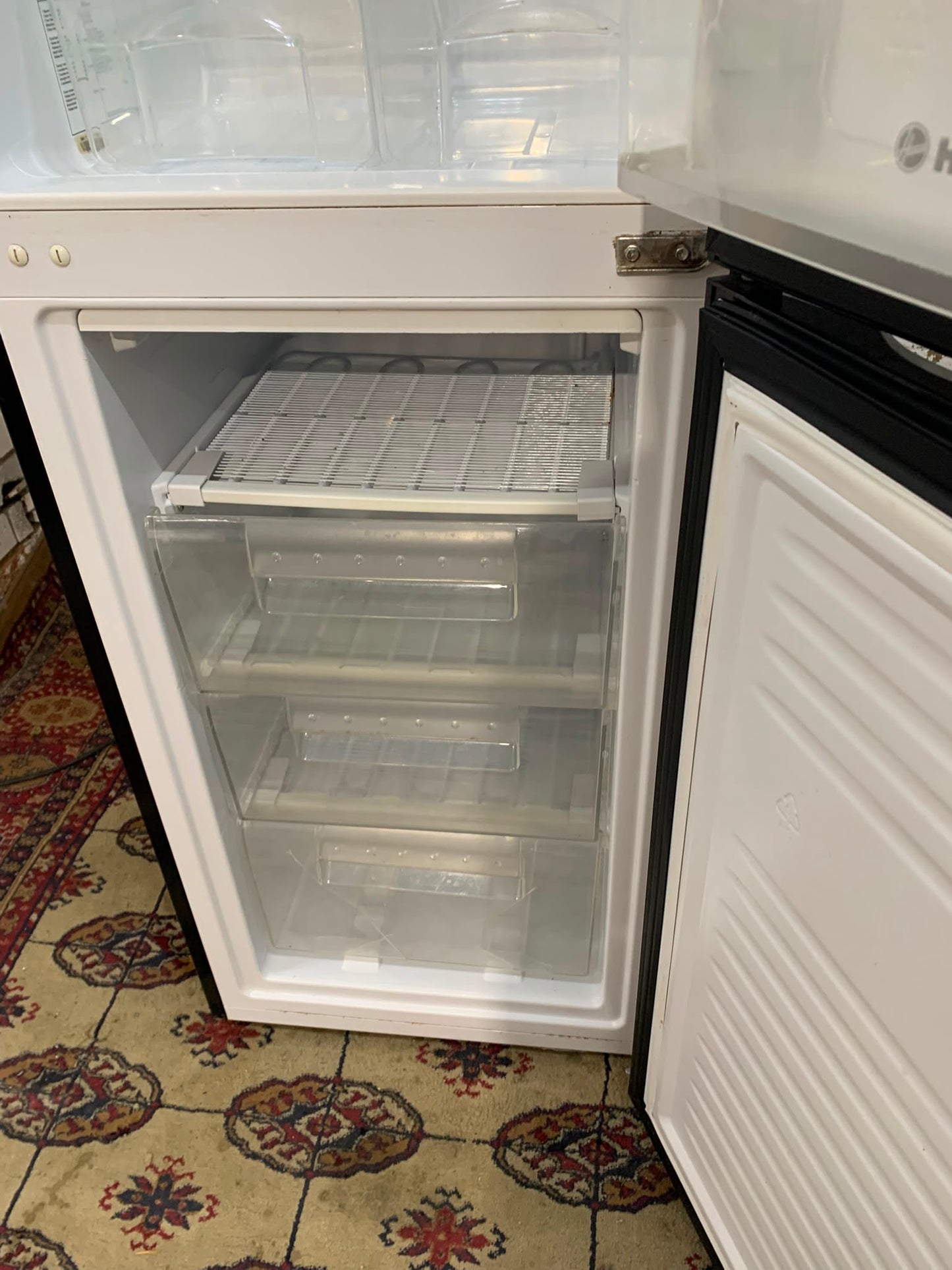 Hoover Black Fridge Freezer For Sale