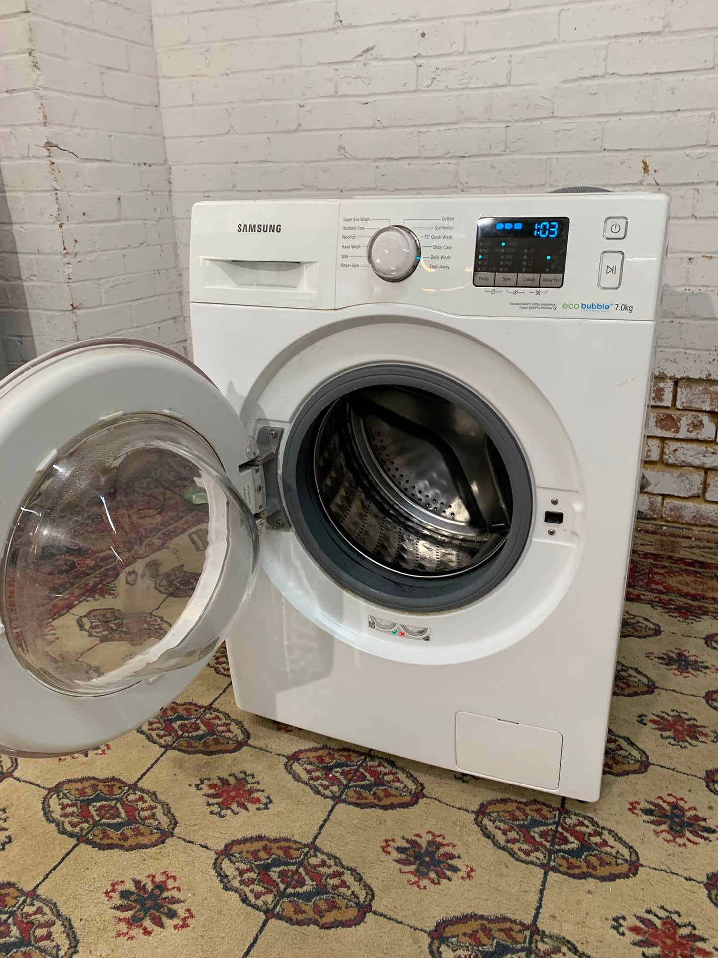Samsung White 7KG Washing Machine For Sale