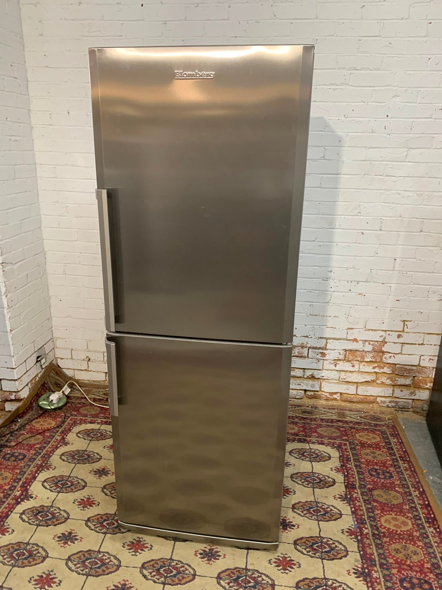 BlomBerg Stainless Steel Fridge Freezer For Sale